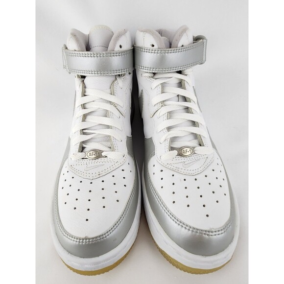 Vintage Nike 2001 Air Force 1 Mid B 624039-102 Size 11.5  Sneaker Shoe One White main image 9